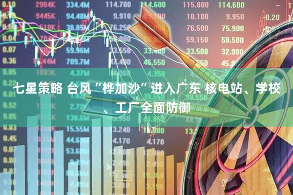 七星策略 台风“桦加沙”进入广东 核电站、学校、工厂全面防御